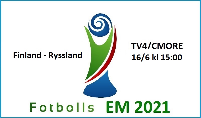 Finland - Ryssland i Fotbolls EM 2021