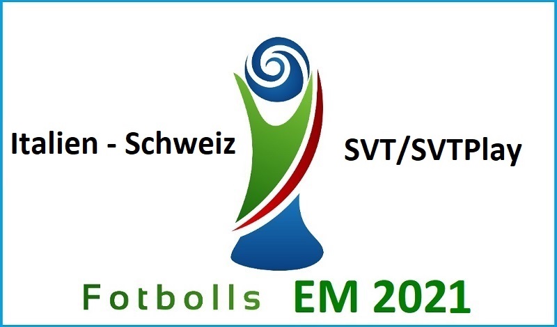 Italien - Schweiz i Fotbolls EM 2021