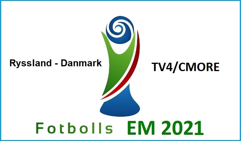 Ryssland - Danmark i Fotbolls EM 2021