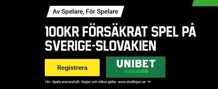 Sverige - Slovakien i Fotbolls EM 2021