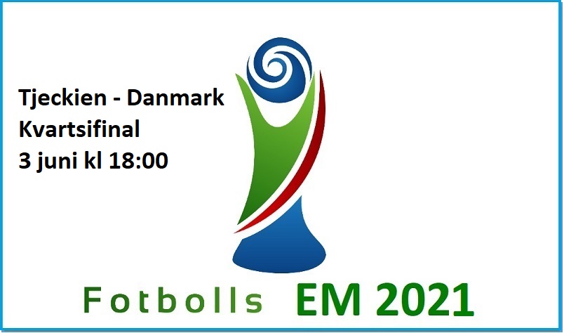 Tjeckien - Danmark i Fotbolls EM 2021