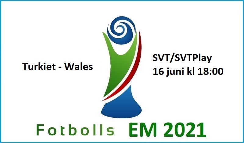 Turkiet - Wales i Fotbolls EM 2021